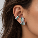 Emerald Sparkle Earrings