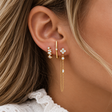 Fleur Crystal Ear Stack Set