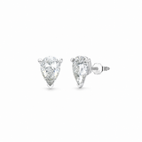 Divine  Moissanite Drop Studs