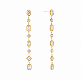 Pendientes de Gota de Cristal de Viena