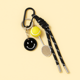 Tennis Love Keychain Charm