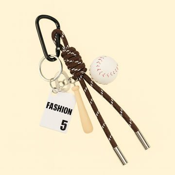 Baseball Keychain Charm