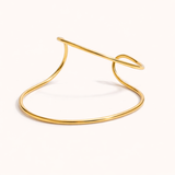 Sculpted Line Open Cuff