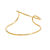Cuff Abierto de Línea Esculpida