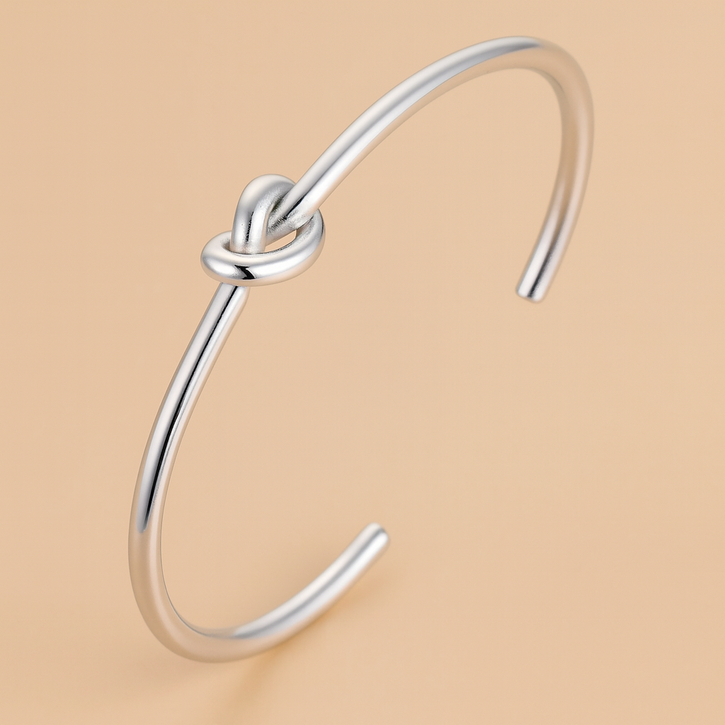 Pulsera de Nudo de Oro Delicada