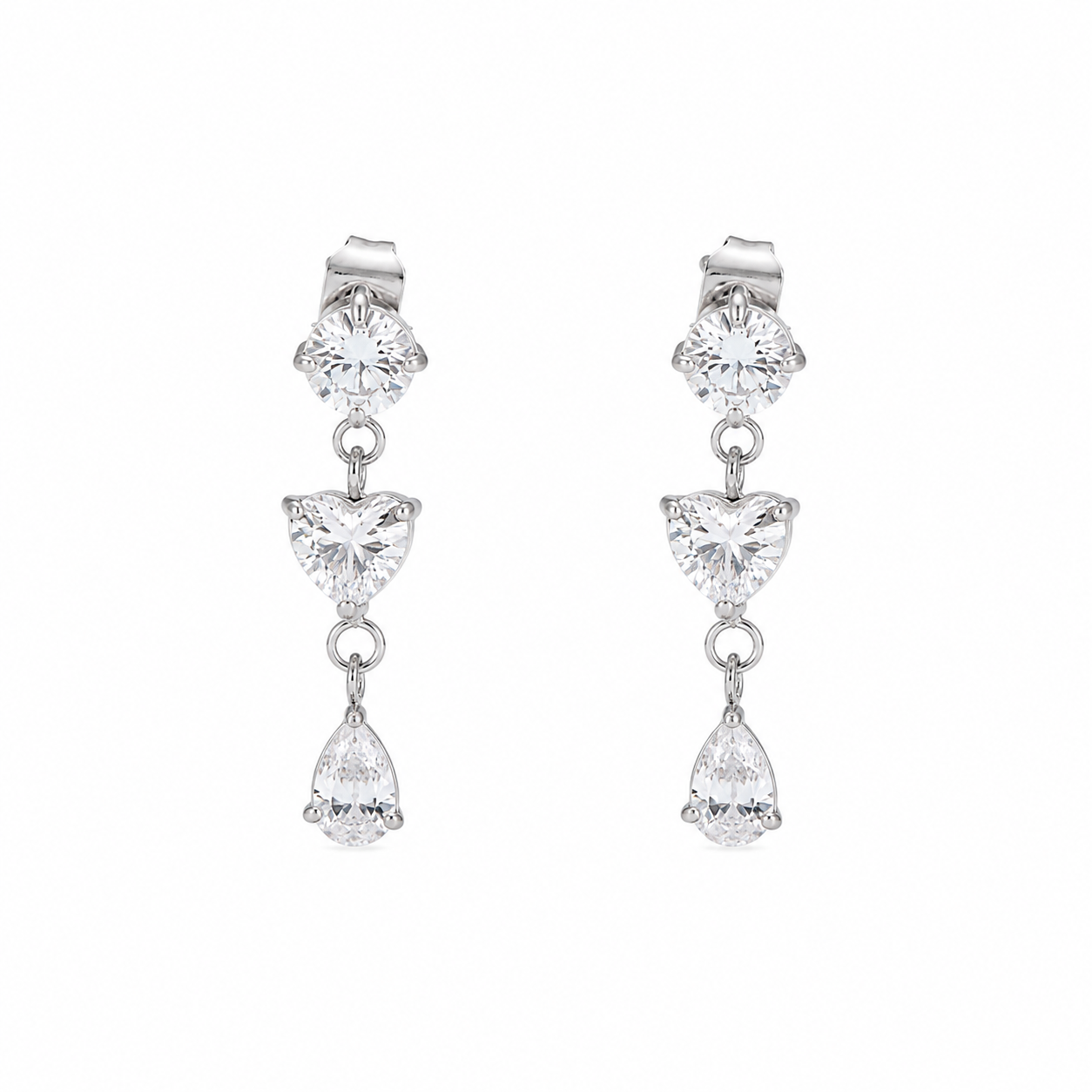 Amora Crystal Drop Earrings