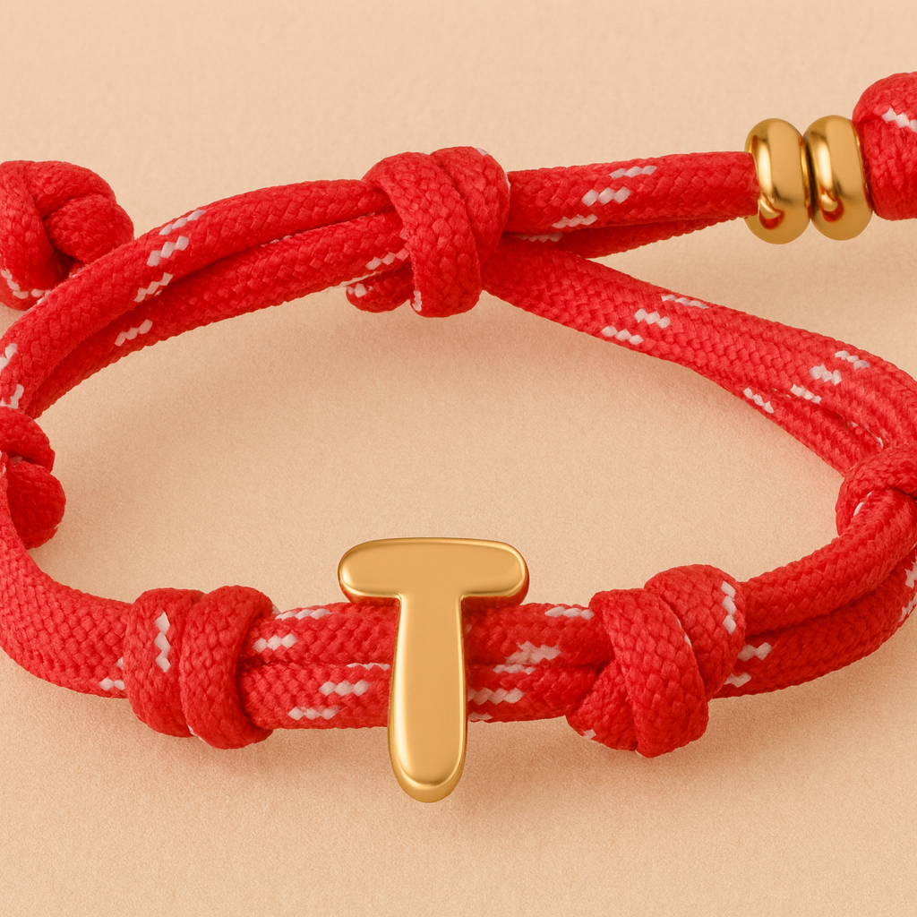 Bubble Initial Bracelet