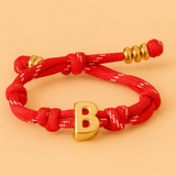 Bubble Initial Bracelet