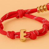 Bubble Initial Bracelet