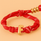 Bubble Initial Bracelet