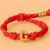 Bubble Initial Bracelet