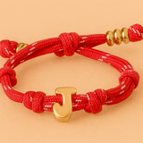 Bubble Initial Bracelet