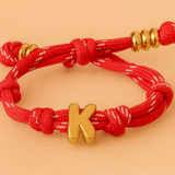 Bubble Initial Bracelet