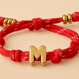Bubble Initial Bracelet