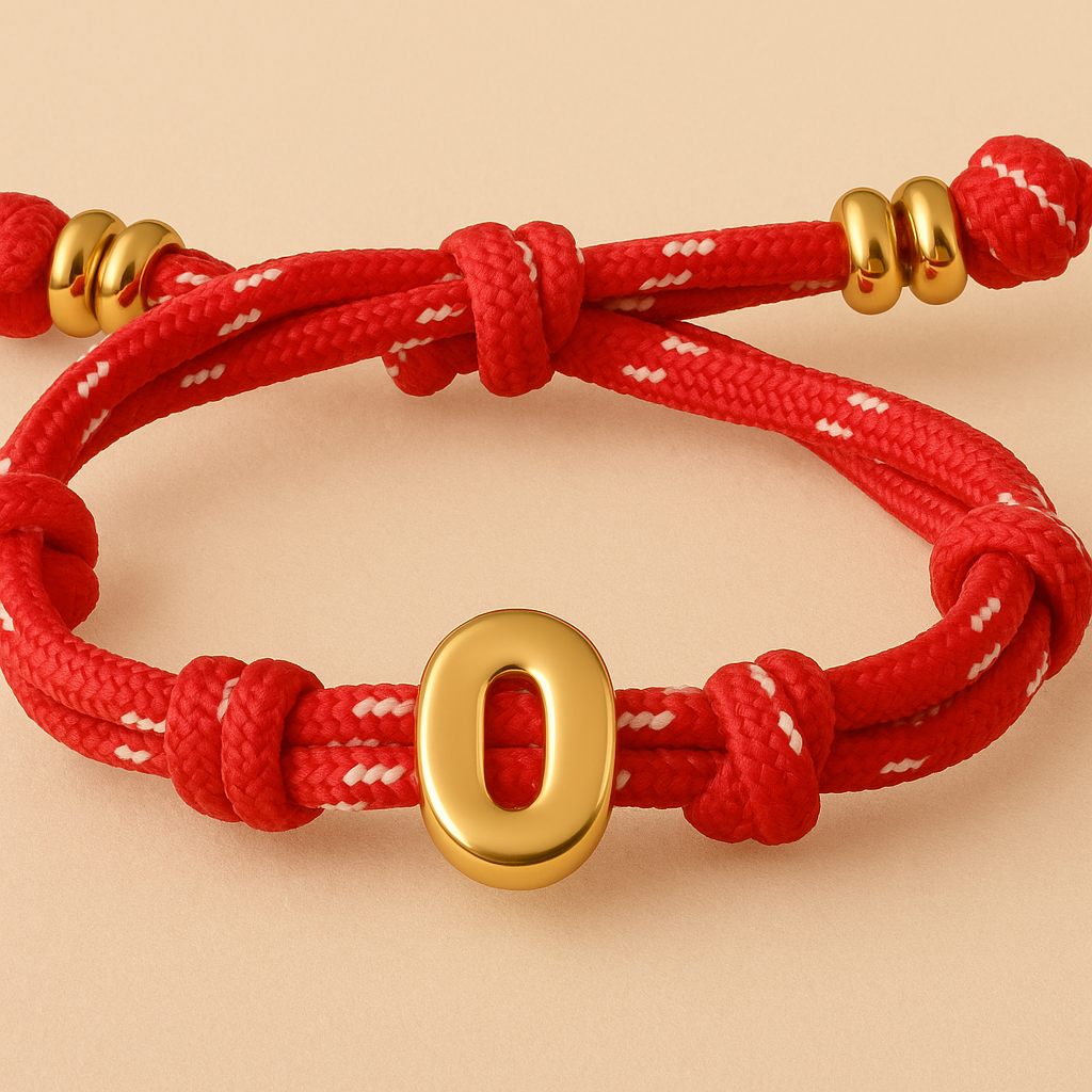 Bubble Initial Bracelet