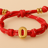 Bubble Initial Bracelet