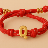 Bubble Initial Bracelet