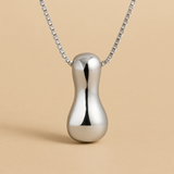 Collar personalizado con inicial de letra de burbuja