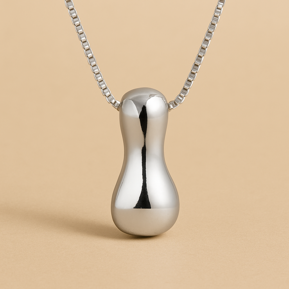 Collar personalizado con inicial de letra de burbuja