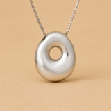 Collar personalizado con inicial de letra de burbuja