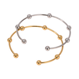 Cuff Abierto de Cuentas Mykonos