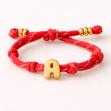 Bubble Initial Bracelet