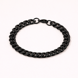 Pulsera de Acero Inoxidable Punk Negra