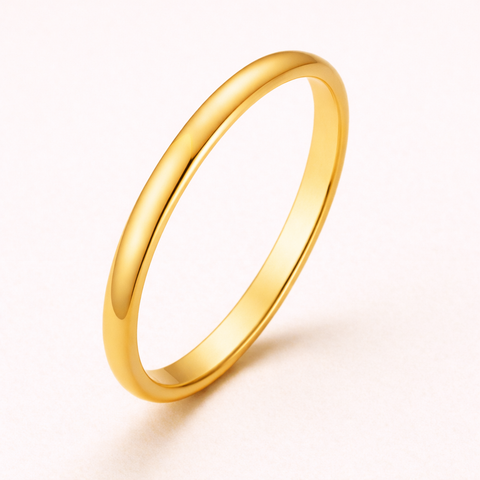 Anillo de cuerda retorcida vintage