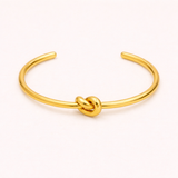 Delicate Gold Knot Bracelet