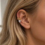Maelle Crystal Ear Cuff