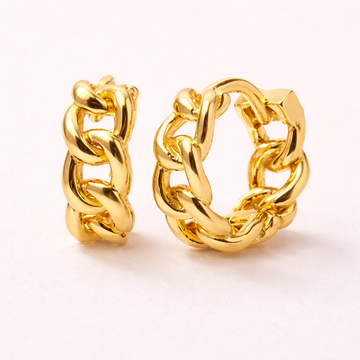 Snake Hoop Earrings