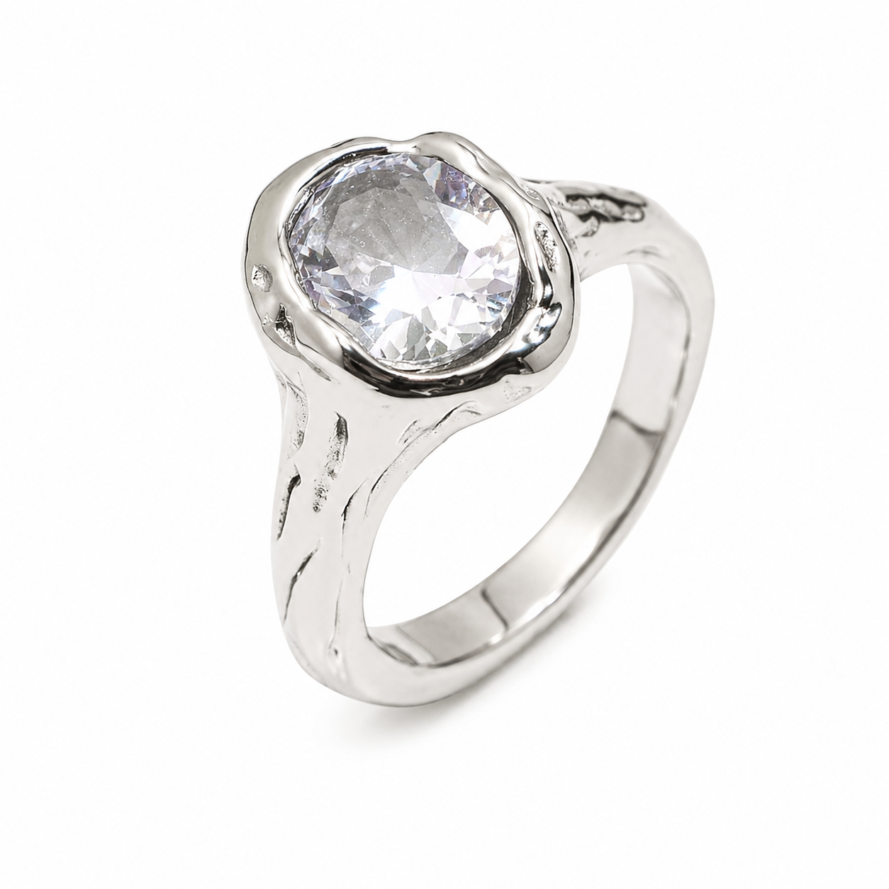 Anillo de Gemas de Plata Boréa