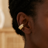 Sparkling Zircon Ear Cuff