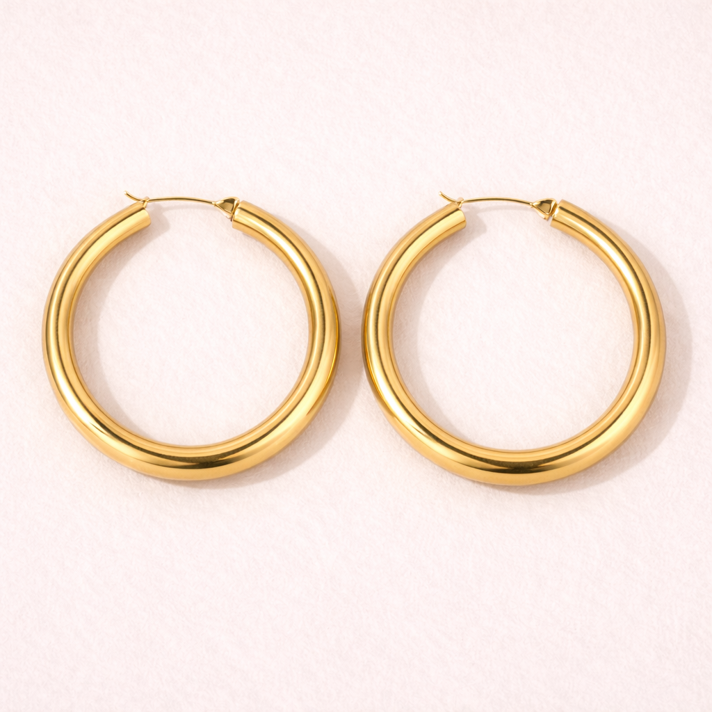 Everyday Gold Hoops