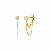 Pendientes de Cristal Halo