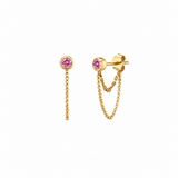 Pendientes de Cristal Halo