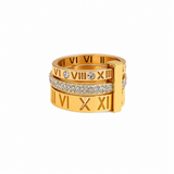 Anillo Triple de Números Romanos