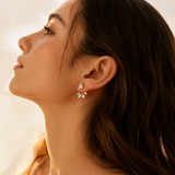 Lumière Moissanite Teardrop Earrings