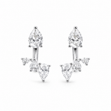 Lumière Moissanite Teardrop Earrings