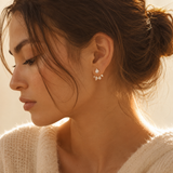 Lumière Moissanite Teardrop Earrings