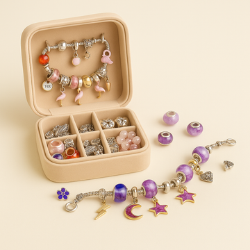 DIY Jewelry Kit for Girls | Make Your Own Bracelets & Necklaces | My Charm Lab