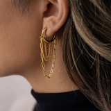 Classic Gold Chain Earrings