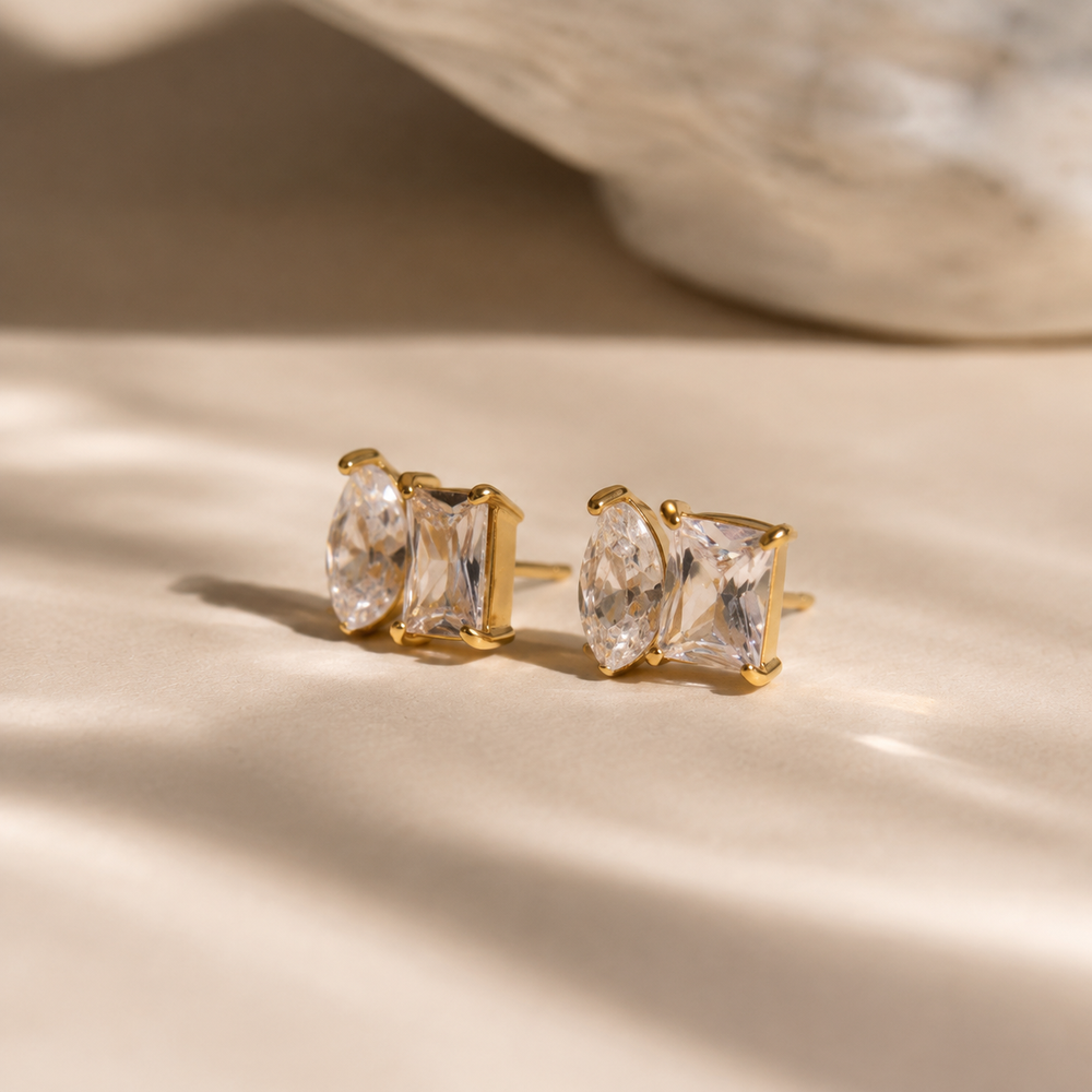 Lumière Duo Stud Earrings