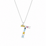 Rainbow Letter Necklace