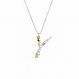 Rainbow Letter Necklace
