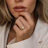 Luna Drop Ring