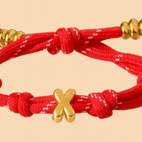 Bubble Initial Bracelet