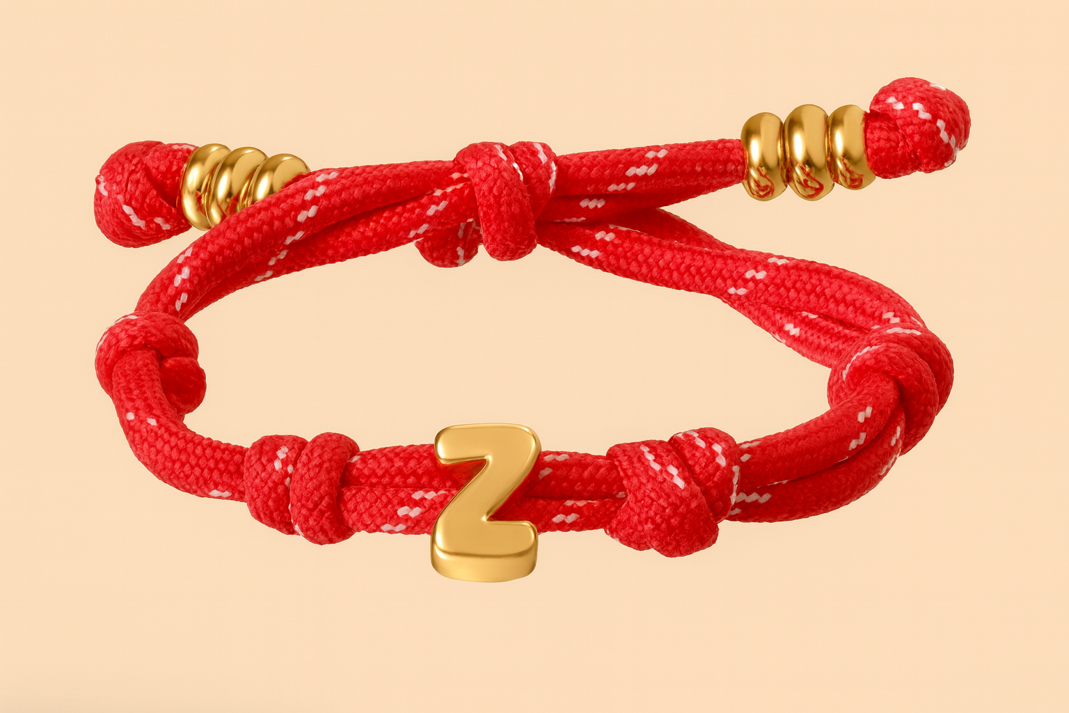 Bubble Initial Bracelet