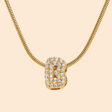 Collar con letras personalizado