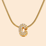 Collar con letras personalizado